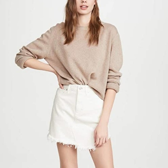 NWT Free People Denim Mini skirt - Picture 2 of 11